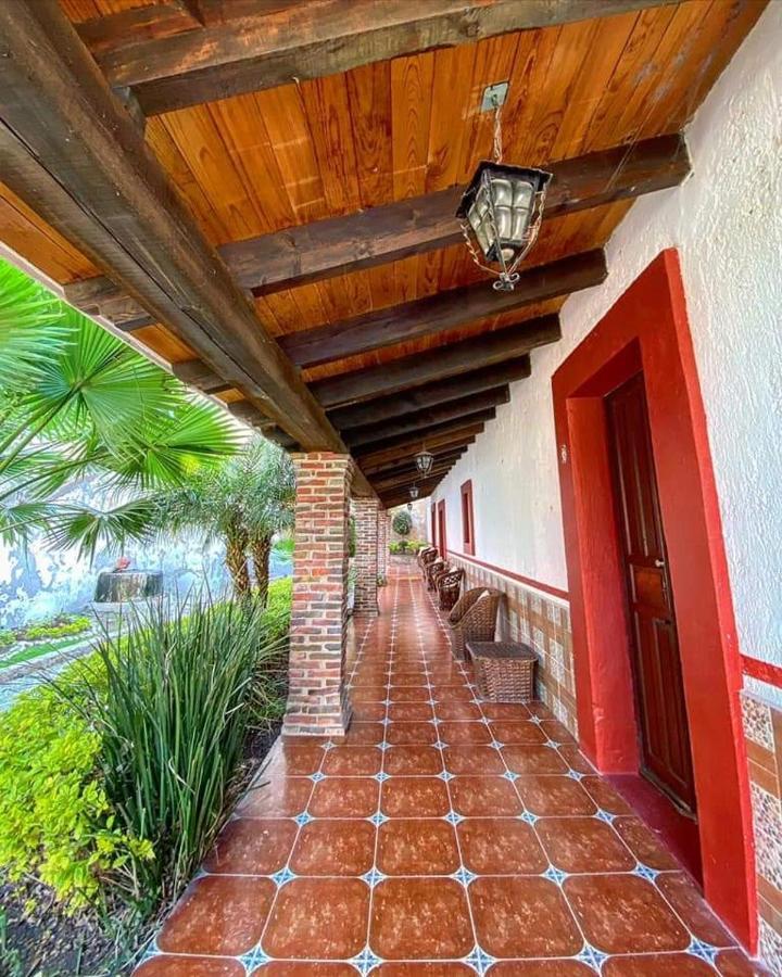 Hotel Spa Hacienda Real La Nogalera Tequisquiapan Kültér fotó
