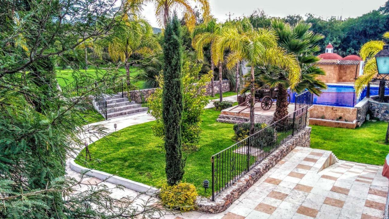 Hotel Spa Hacienda Real La Nogalera Tequisquiapan Kültér fotó