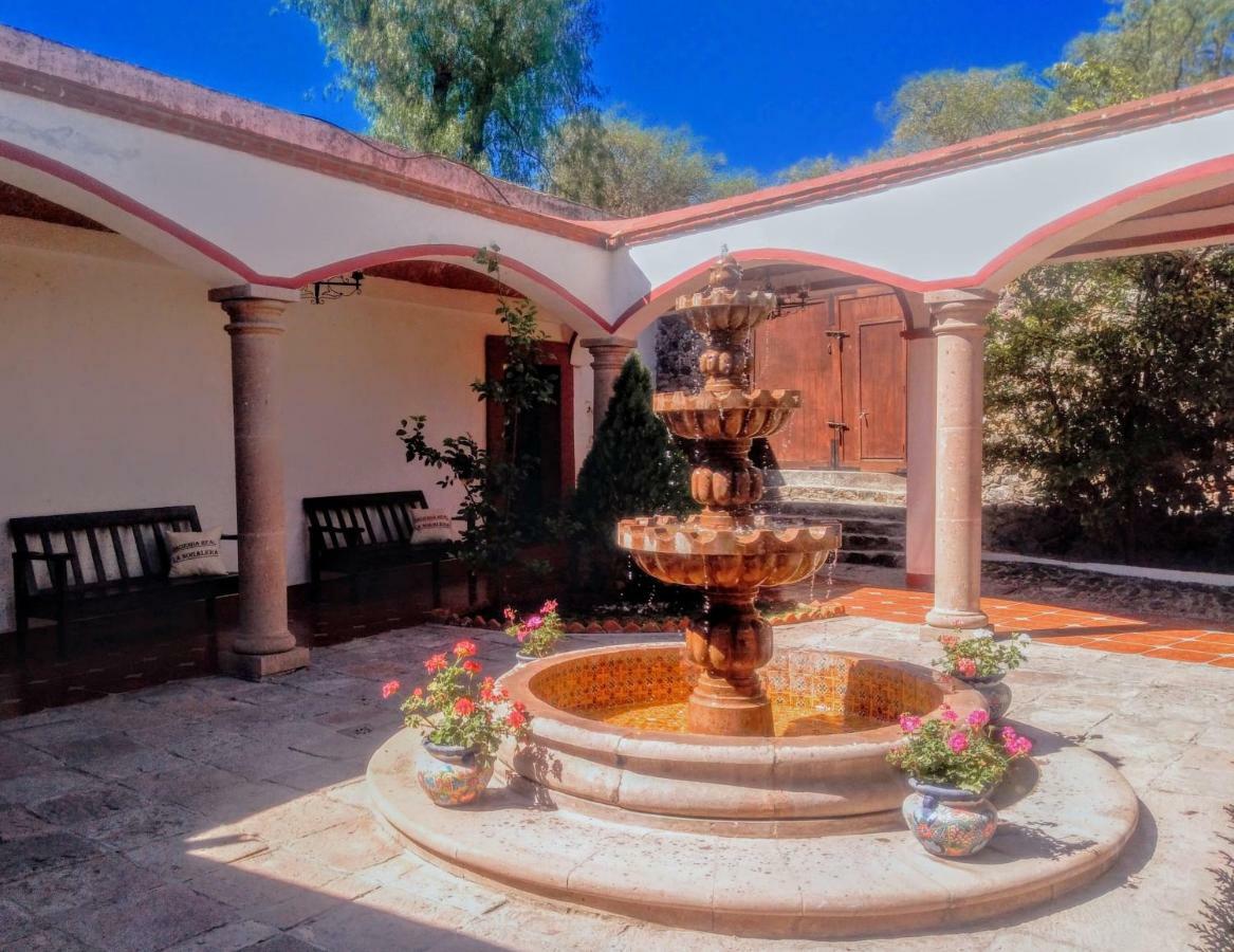 Hotel Spa Hacienda Real La Nogalera Tequisquiapan Kültér fotó